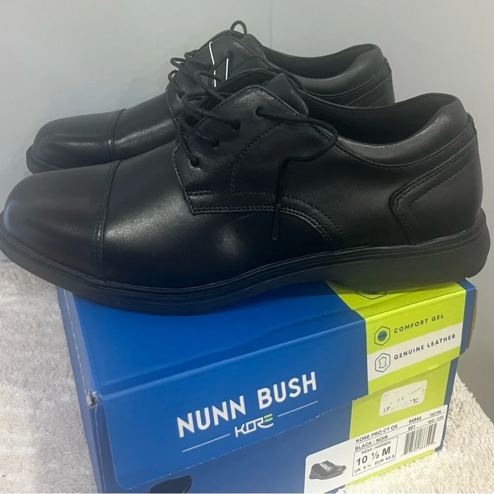 Nunn Bush Men's Classic‎ Black Leather